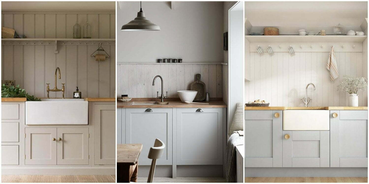 panelling kitchen wall