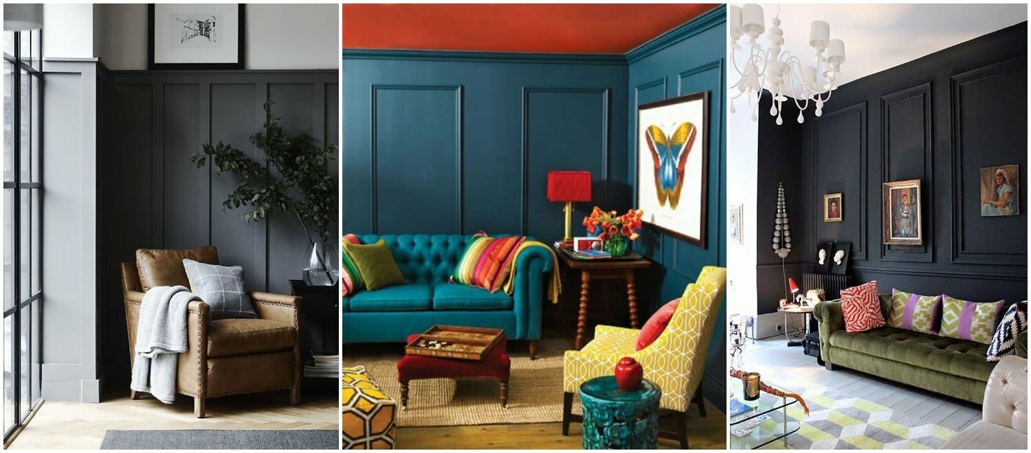 wall panelling ideas living room